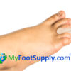 Molded Gel Toe Separators, Custom Fit Gel Toe Separators, Gel Toe Separators,